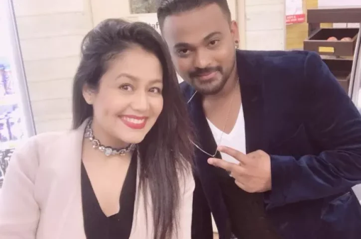 With Neha Kakkar