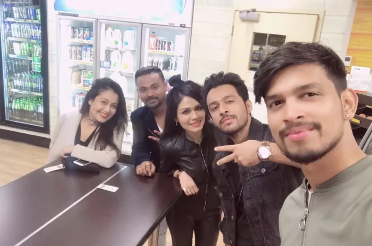 With Neha Kakkar, Sonu Kakkar. Tony Kakkar & Anshul Garg
